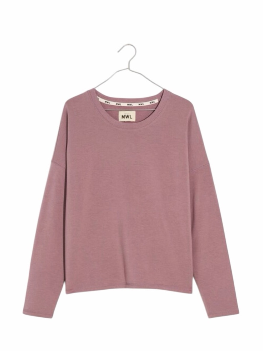 Madewell Superbrushed Easygoing Crew Sweatshirt Manor Purple Size S #2152